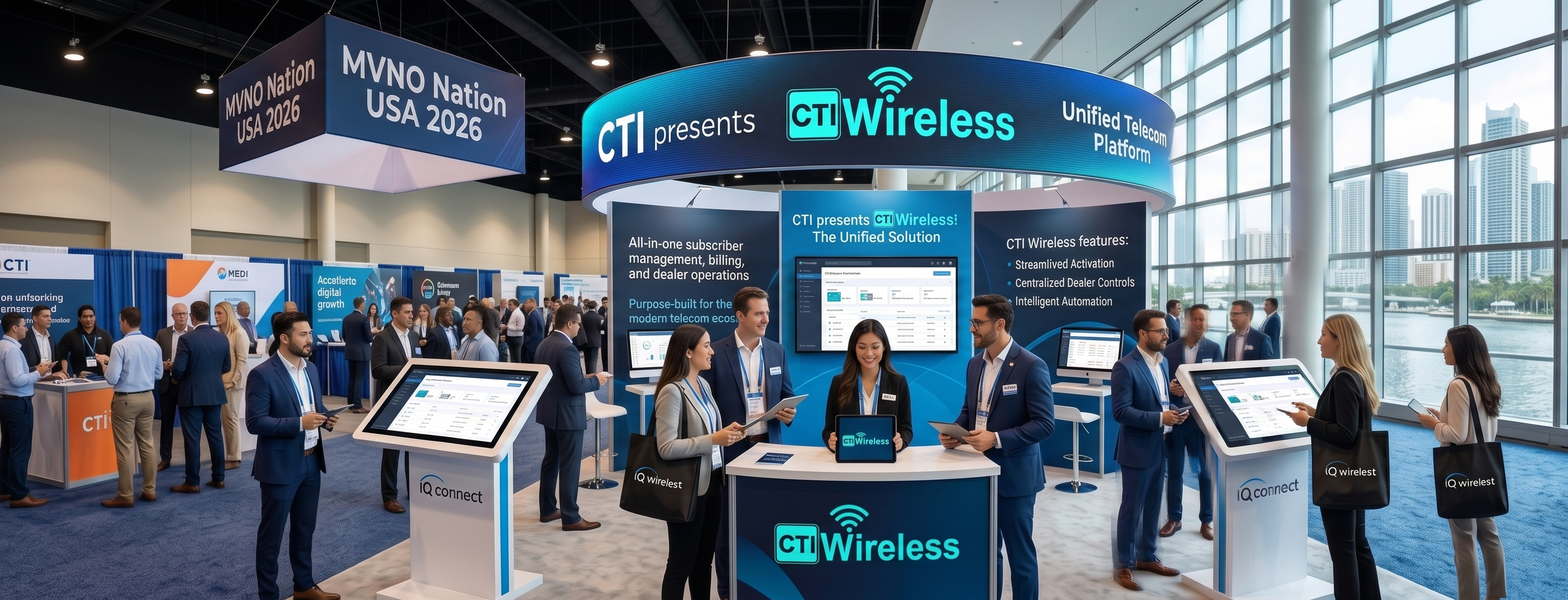 iQ Connect by CTI | Unified 5G Telecom Platform for MVNOs
