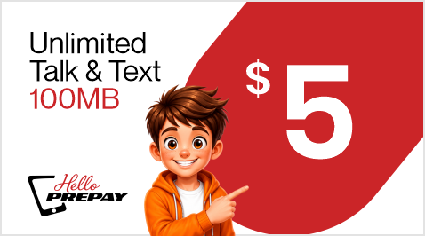  $5 Starter Talk & Text 