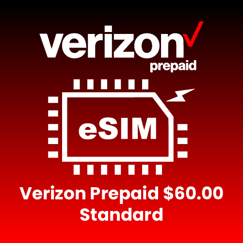 Verizon Prepaid  $60.00