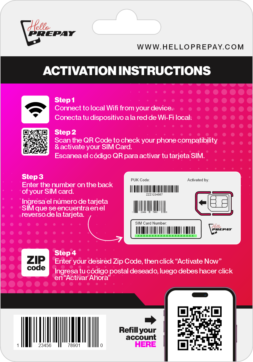 eSIM USA Travel Sim - 10GB (T-Mobile)